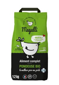 Magalli - Aliment Complet Pondeuse Bio pour Basse-cour