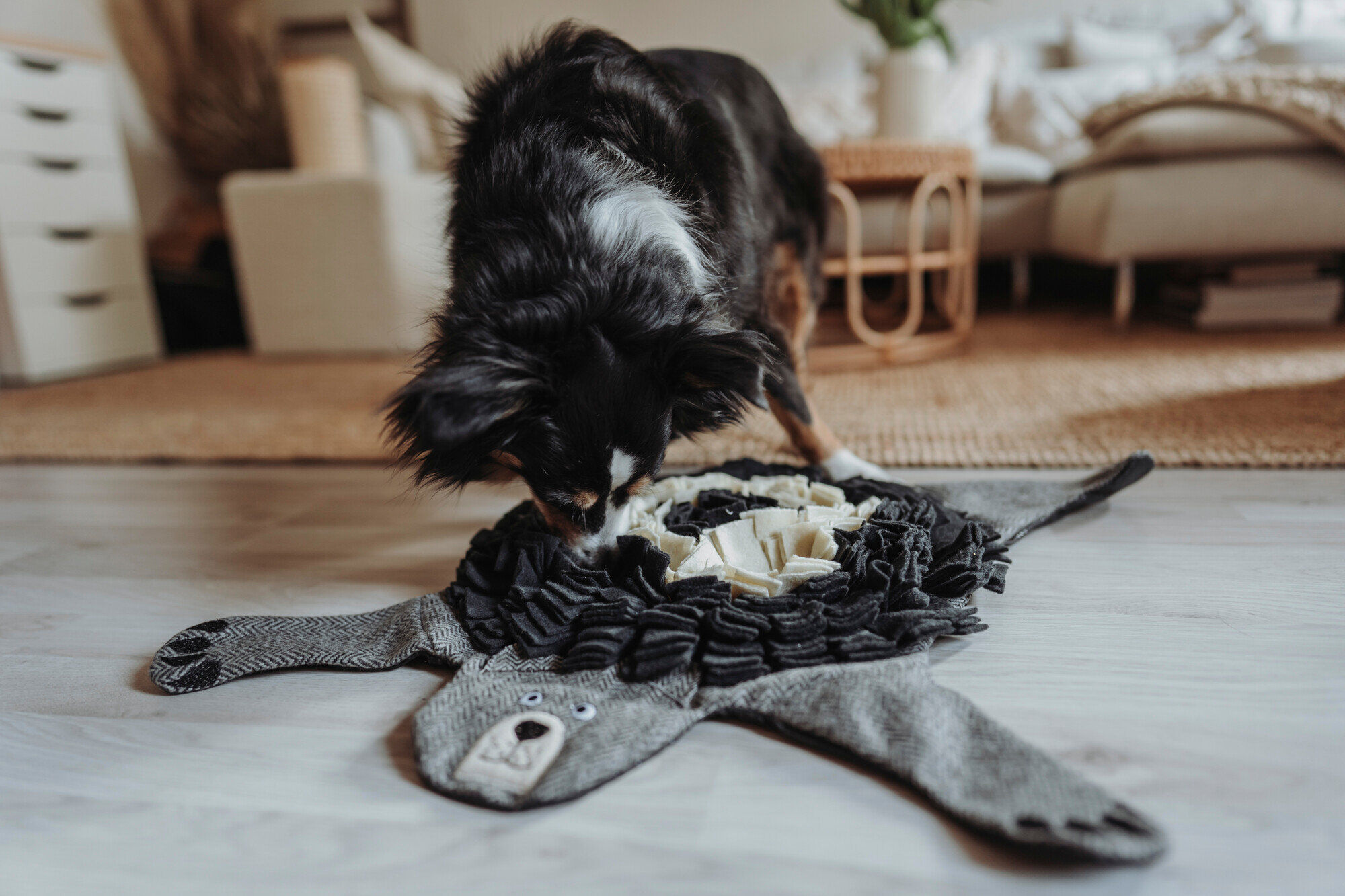 Hunter - Jouet Tapis &agrave; Renifler Billund Ours - 75cm Image num&eacute;ro 2