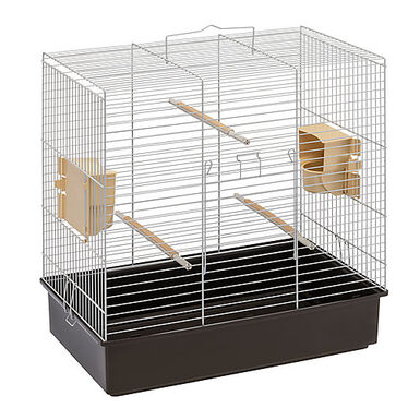 Ferplast - Cage Sonia pour Oiseaux - Gris