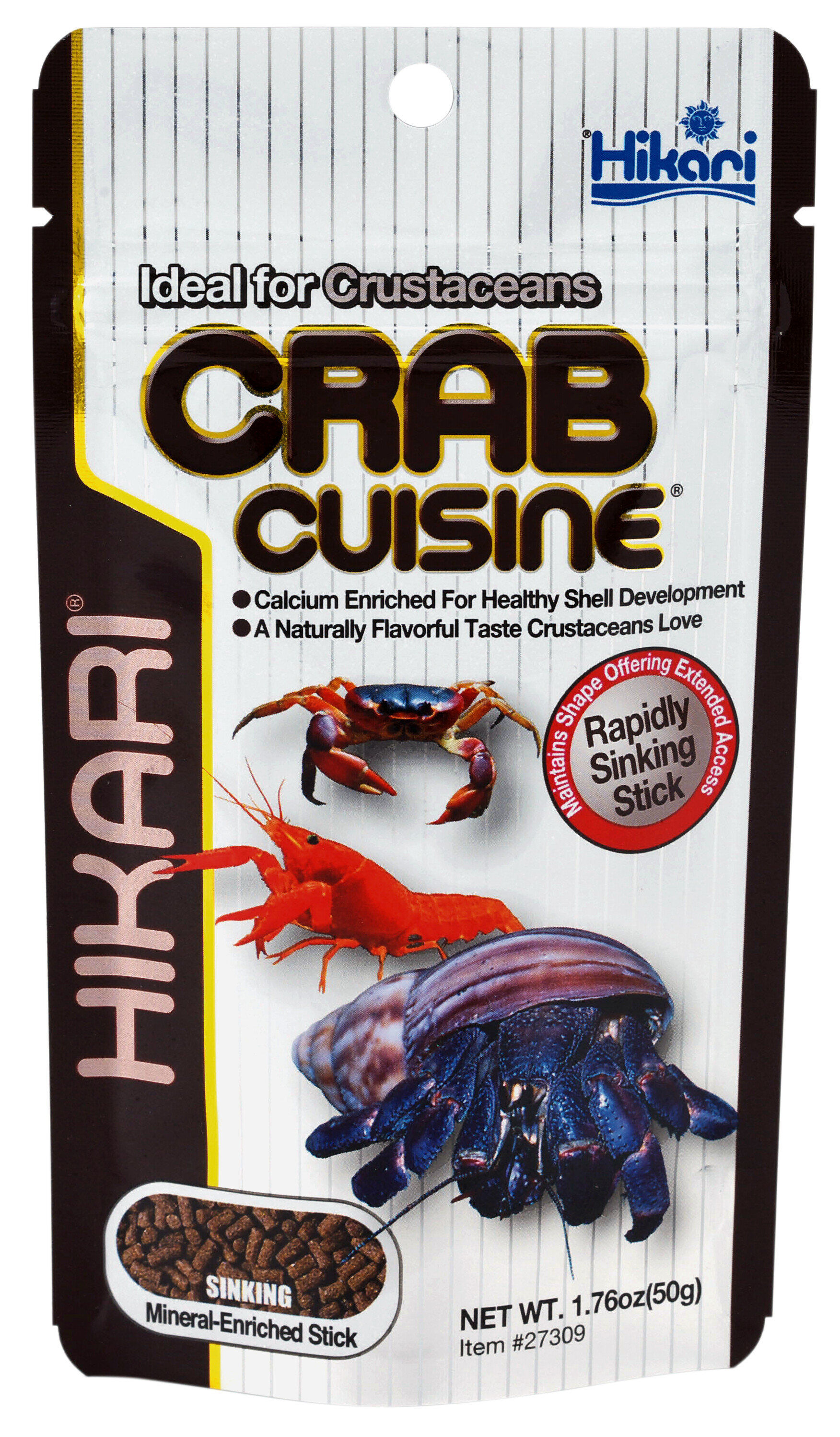 Hikari - Aliment Crab Cuisine pour Crustac&eacute;s Marins et d'Eau Douce - 50g Image num&eacute;ro 1