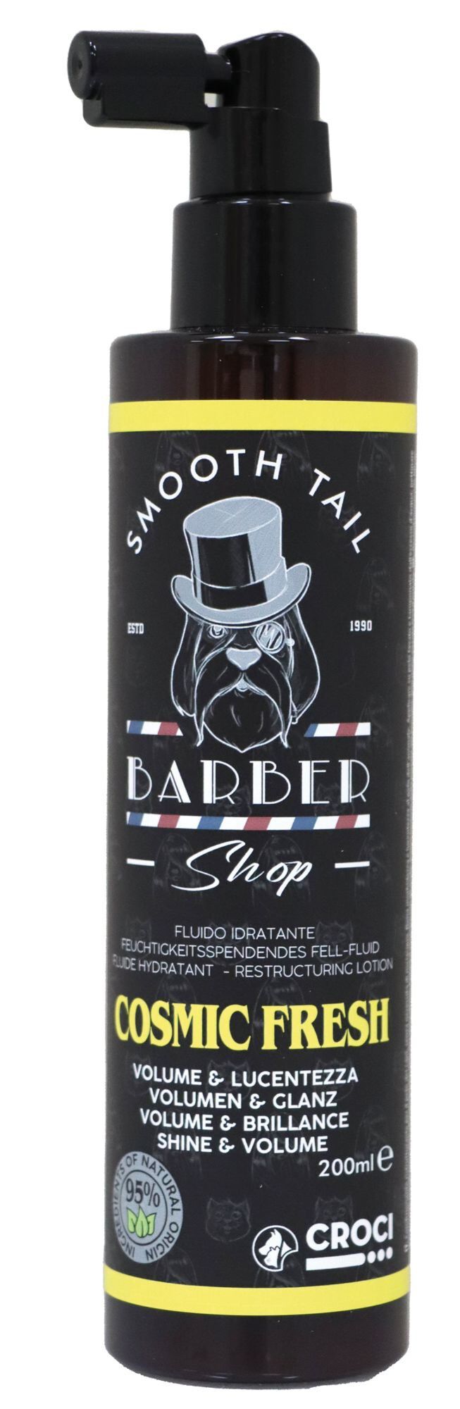 Croci - Spray BARBERSHOP Cosmic Fresh Hydratant pour Chien - 200ml Image num&eacute;ro 1