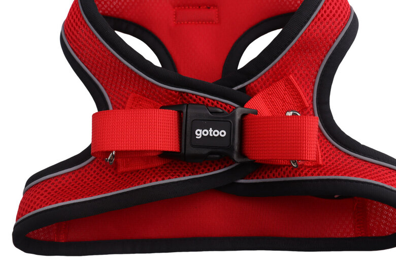 Gotoo - Harnais en Mesh XXL pour Chien -  Rouge Image numéro 2 Gotoo - Harnais en Mesh XXL pour Chien -  Rouge Image numéro 2