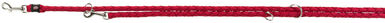 Trixie - Cavo laisse réglable, rouge