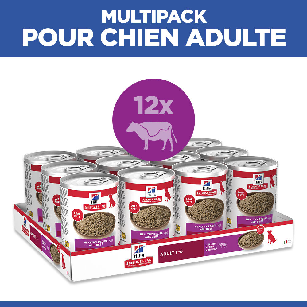 Hill's Science Plan - Adult Boite Pour Chien Au B&oelig;uf  - 370g Image num&eacute;ro 13