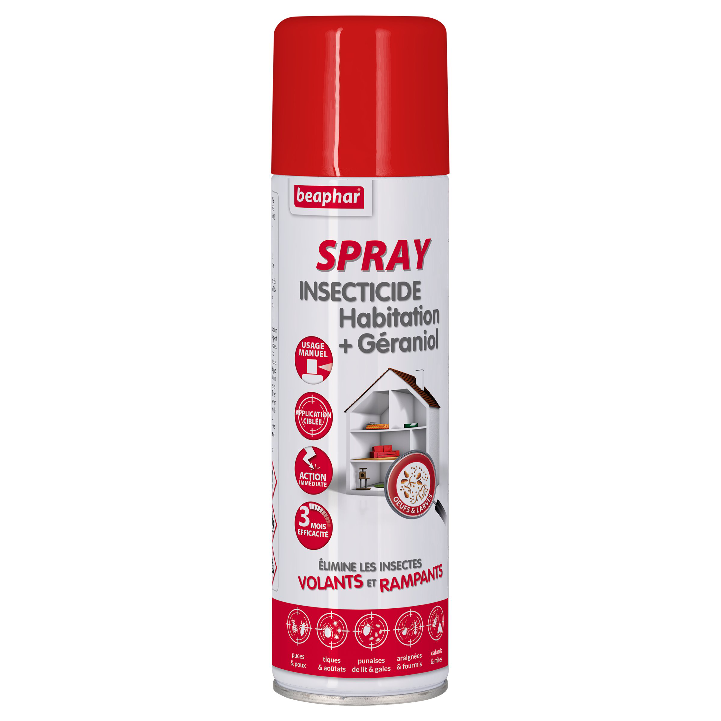 Beaphar - Spray insecticide habitation - 500ml Image num&eacute;ro 1