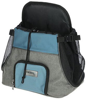 Kerbl - Sac Transport Avant Vacation gris/bleu - 31 x 24 x 38 cm