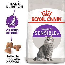 Royal Canin - Croquettes Sensible 33 pour Chat Adulte