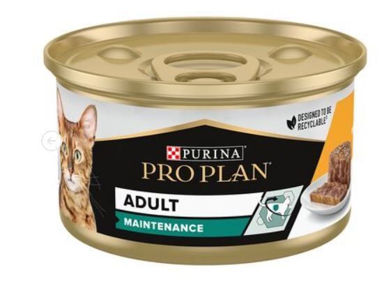 Pro Plan - Terrine Adult Maintenance au Poulet Pour Chats - 24x85g Image num&eacute;ro 1