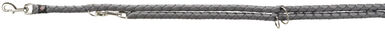 Trixie - Cavo laisse réglable, gris graphite