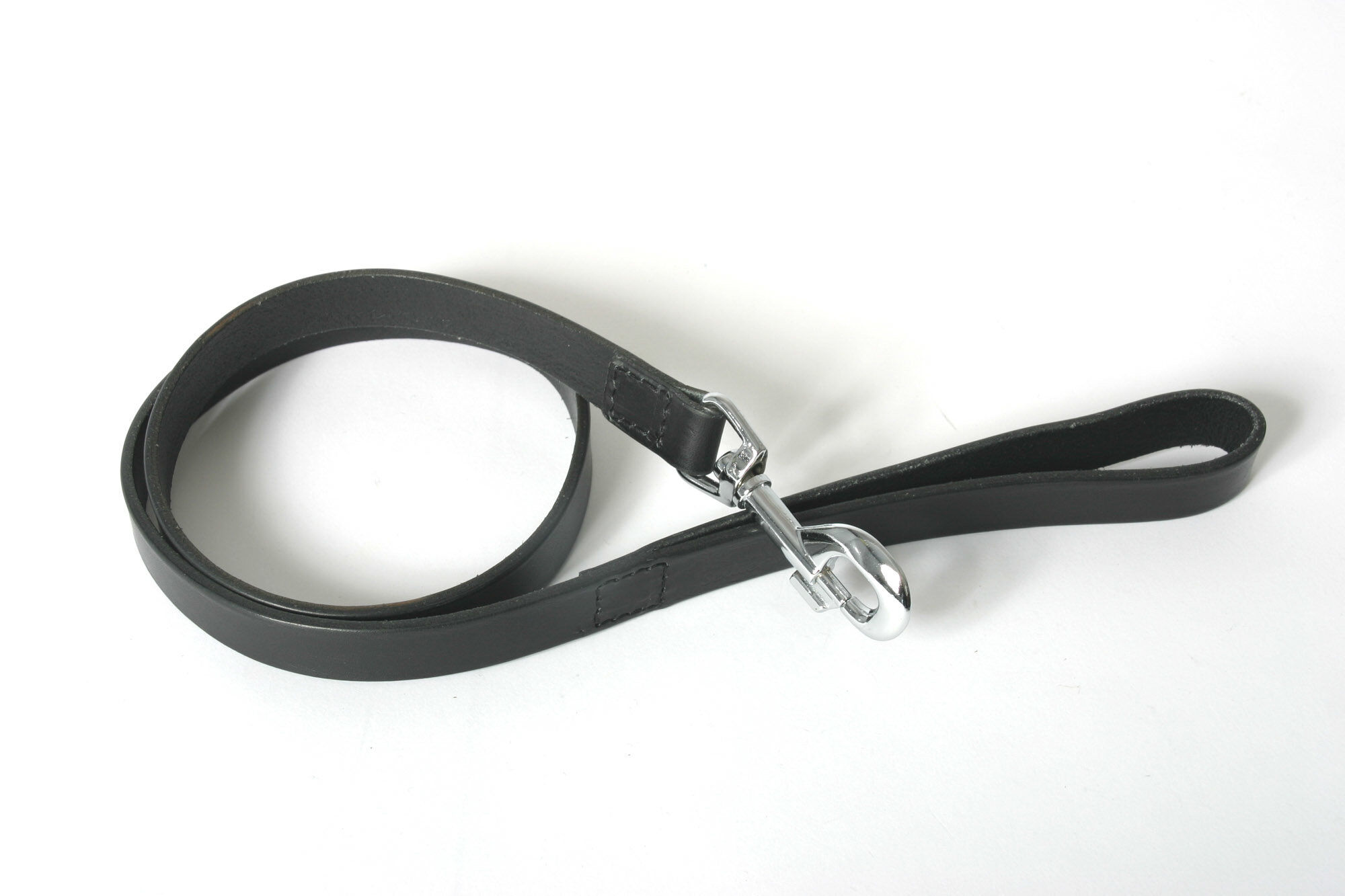 Martin Sellier - Laisse Basic en Cuir avec Bords Arrondis pour Chien - 100cm Image num&eacute;ro 1