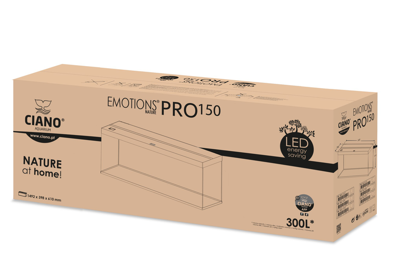 Ciano - Aquarium Emotions Pro 150 Blanc - 300L Image numéro 6 Ciano - Aquarium Emotions Pro 150 Blanc - 300L Image numéro 6