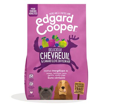 Edgard & Cooper - Croquettes au Chevreuil et Canard pour Chien