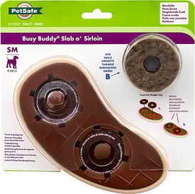 PetSafe - Jouet Steak Slab o’ Sirloin pour Chiens - S/M