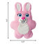 KONG - Jouet Lapin Snuzzles Kiddos pour Chiens - S Indicateur image numéro 2