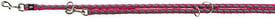 Trixie - Cavo laisse réglable, fushia/gris graphite
