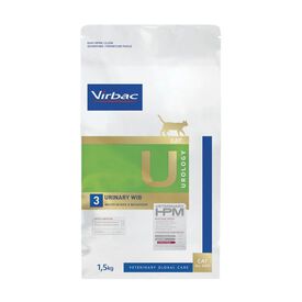 Virbac - Croquettes Veterinary HPM Urology Urinary Wib pour Chat