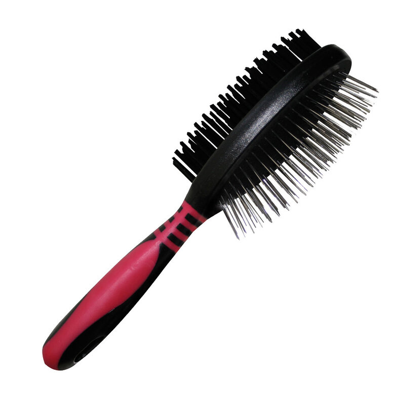 Croci - Brosse Vaniti Double Petite pour Chiens et Chats Image numéro 1 Croci - Brosse Vaniti Double Petite pour Chiens et Chats Image numéro 1