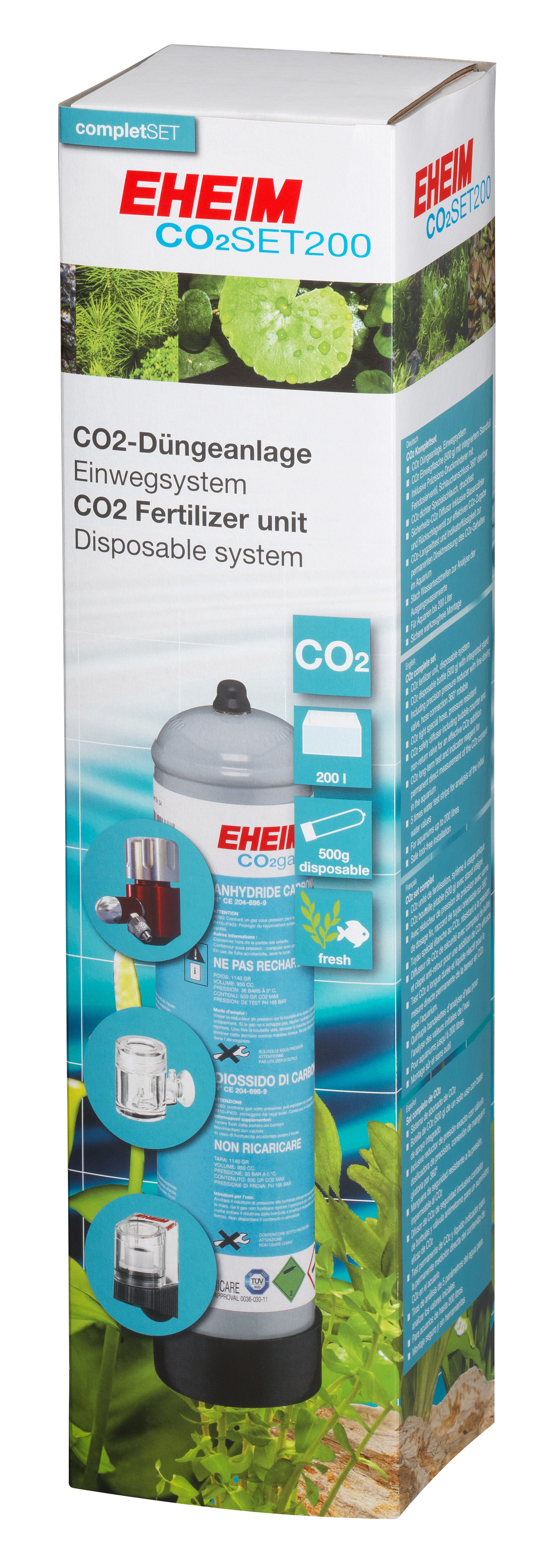 Eheim - CO2-SET200 - 500g Image num&eacute;ro 3
