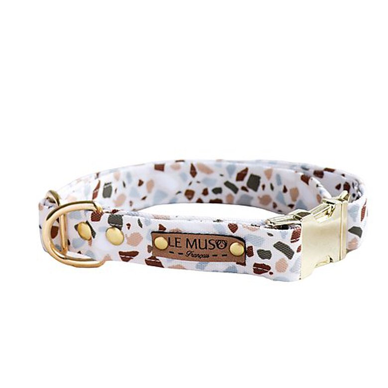 Le Muso - Collier Rocky Blanc pour Chiens - XS image number null