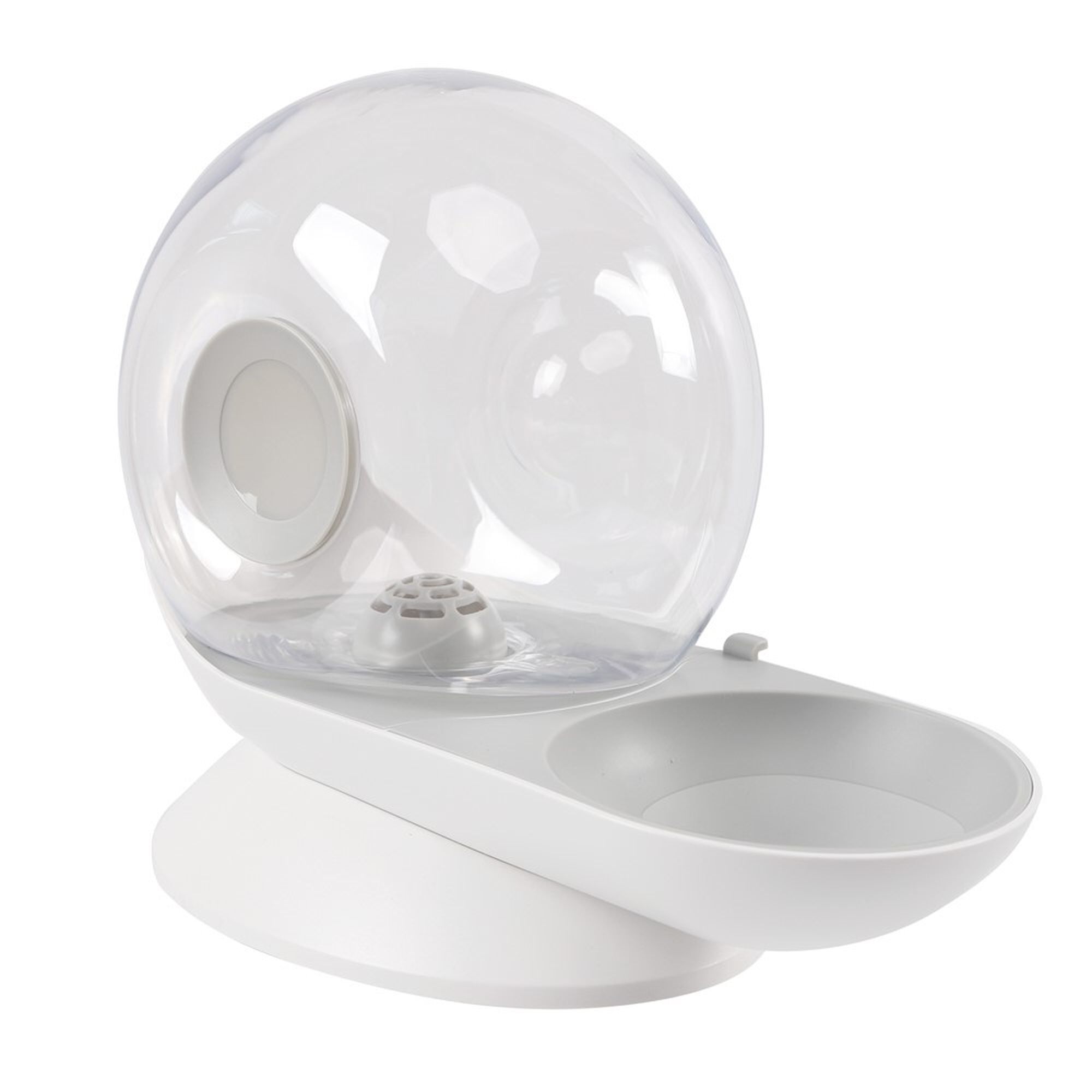 M-Pets - Distributeur d'Eau Snail avec Filtre Blanc pour Chien et Chat - 2,8L Image num&eacute;ro 1