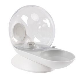 M-Pets - Distributeur d'Eau Snail avec Filtre Blanc pour Chien et Chat - 2,8L