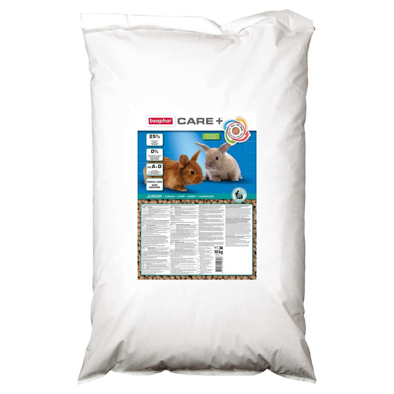 Beaphar - CARE+ alimentation premium complète extrudée All-in-one pour lapin junior - 10 kg image number null