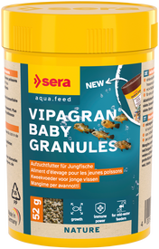 Sera - Granulés Vipagran Baby Granules pour Poissons - 52g/100ml