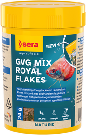 Sera - Flocons GVG Mix Royal Flakes pour Poissons - 24g/100ml