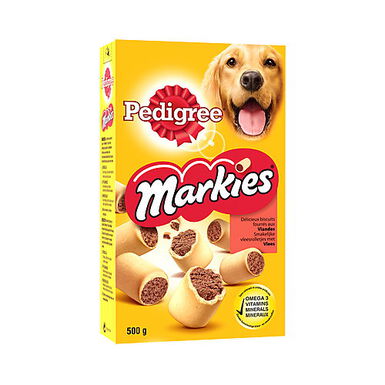 Pedigree - Friandises Markies Fourrés aux Viandes pour Chien - 500g