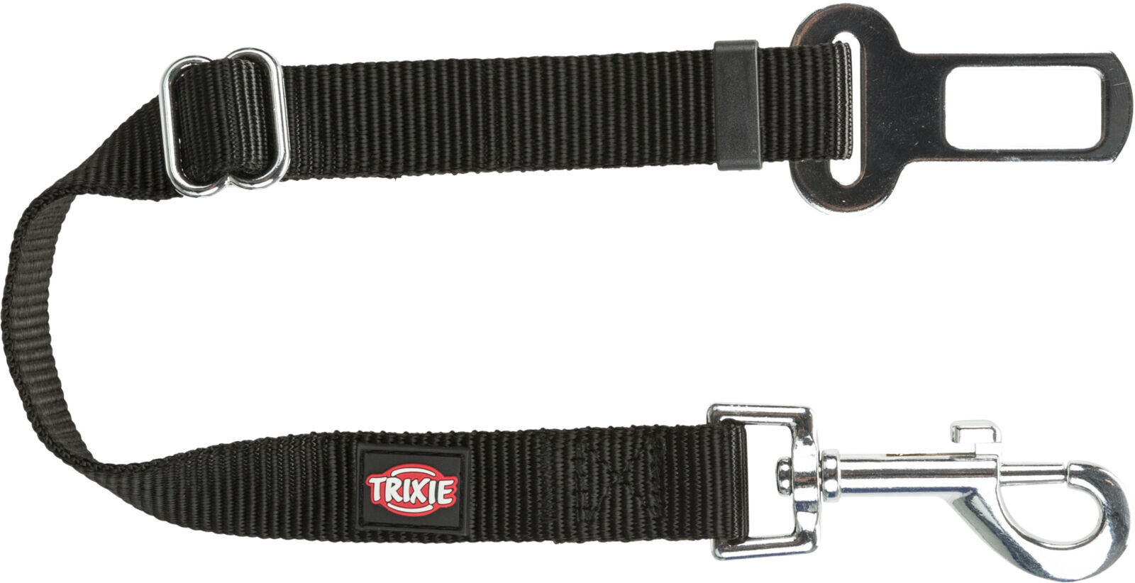 Trixie - Ceinture de S&eacute;curit&eacute; Noir pour Harnais Voiture -  XS/S (30/45 cm/20 mm) Image num&eacute;ro 1