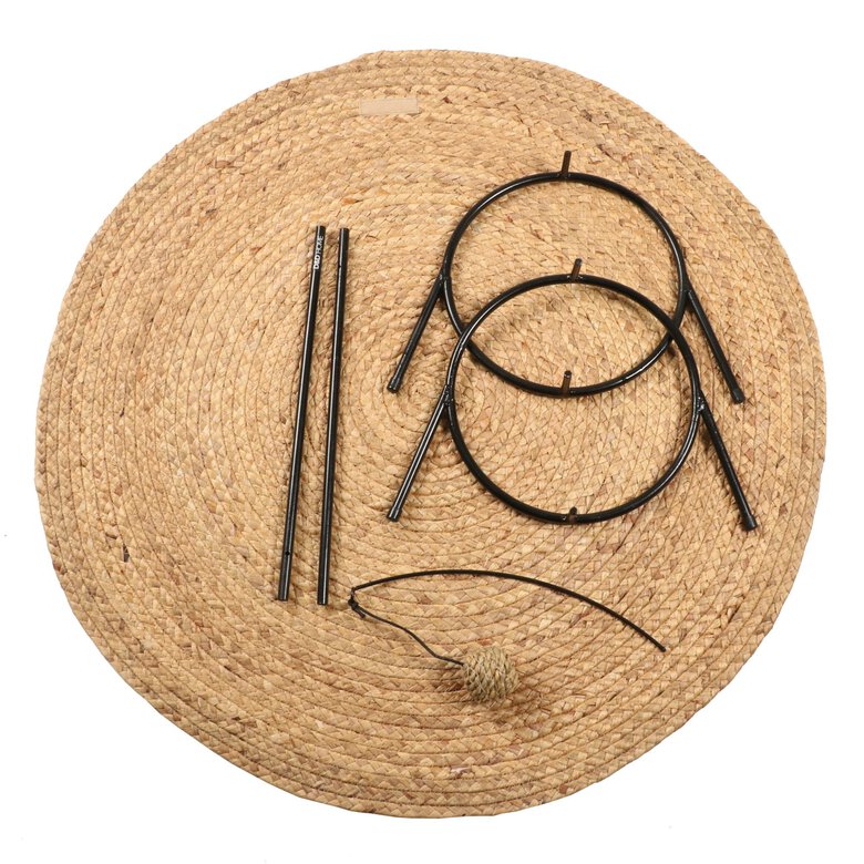 D&D - Tunnel de Jeu Reina Beige pour Chat - 80x36x25cm Image numéro 4 D&D - Tunnel de Jeu Reina Beige pour Chat - 80x36x25cm Image numéro 4