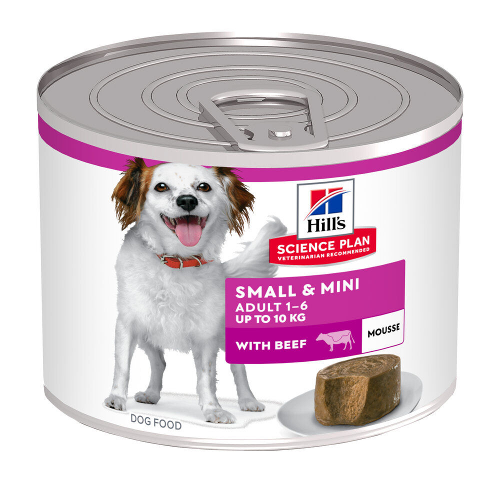 Hill's Science Plan - Adult Small&Mini Mousse Pour Chien Adulte De Petite Race B&oelig;uf  - 200g Image num&eacute;ro 1