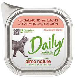 Almo Nature - Pâtée Dailygrain Free Saumon - 100g