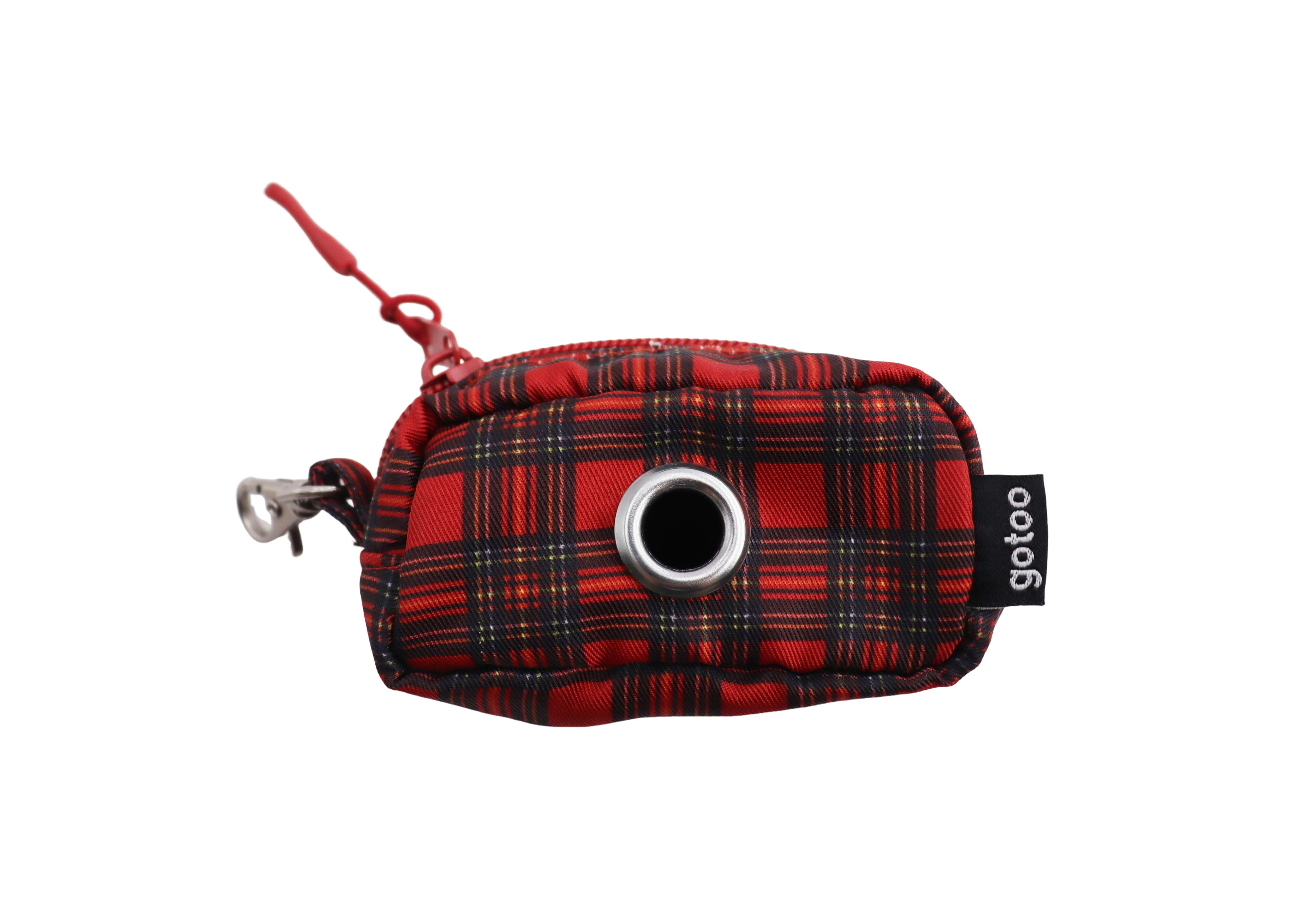 Gotoo - Sac en Tartan Rouge pour Chiens - x1 Image num&eacute;ro 3