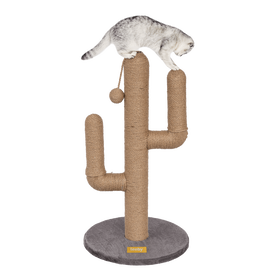 Leeby - Poteau Griffoir Cactus pour Chats - 34x68cm