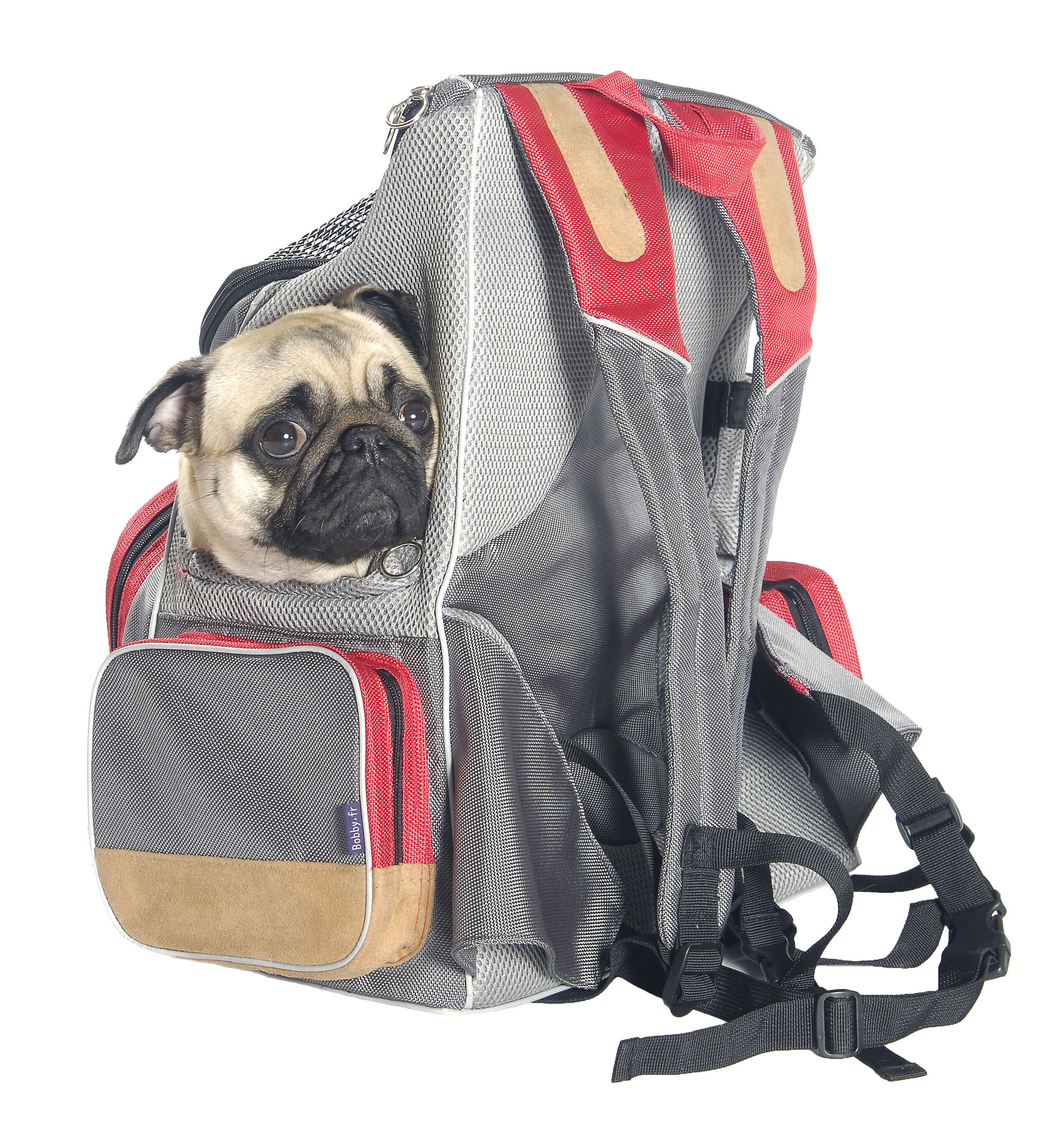 Bobby - Sac &agrave; Dos Dune pour Chiens - Gris Image num&eacute;ro 2