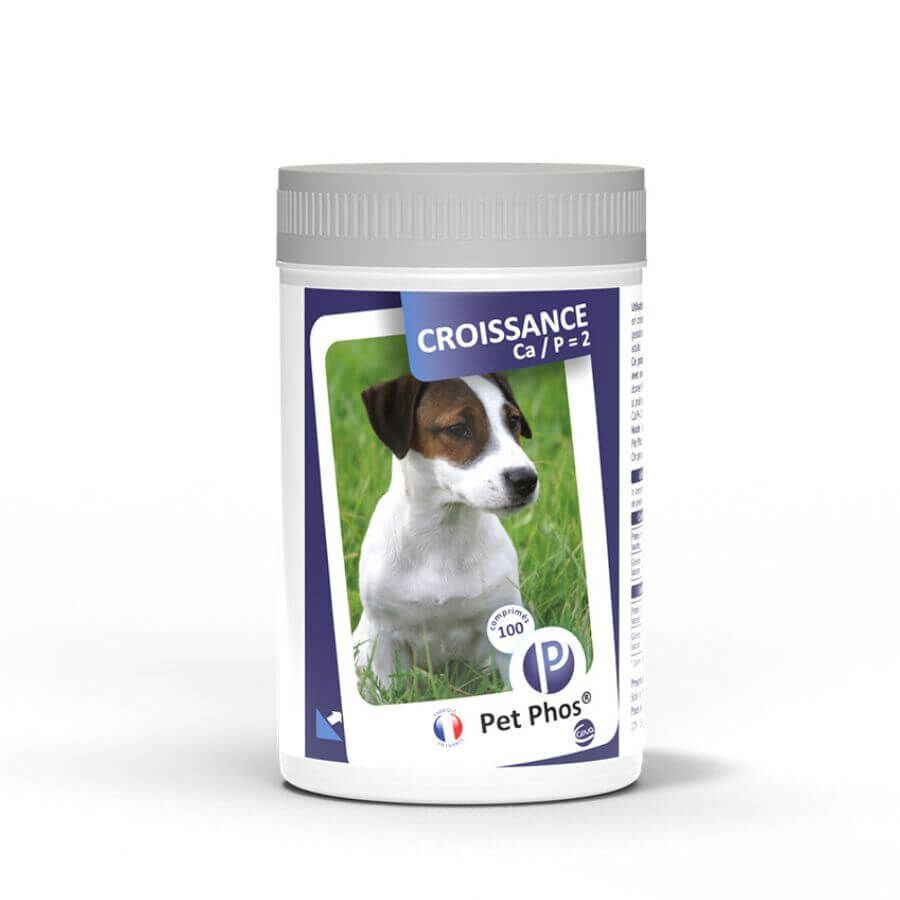 Ceva - Comprim&eacute;s Croissance Ca/P = 2 pour Chiots et Femelle en Lactation - x100 Image num&eacute;ro 1