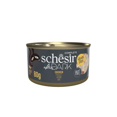 Schesir - Pâtée Hachée After Dark au Poulet pour Chats - 80g