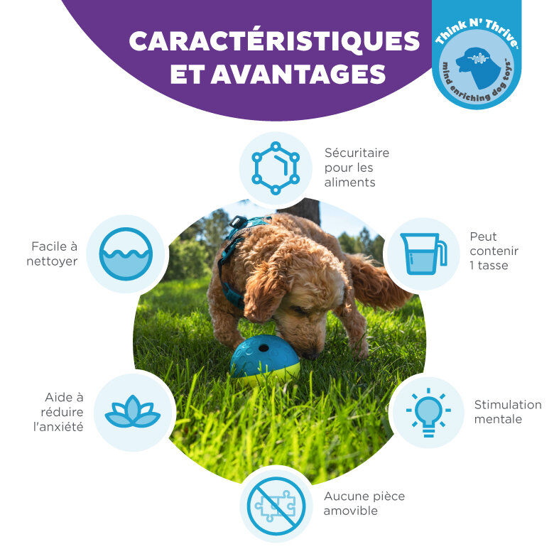 Outward Hound - Jeux FriandisesTreat Tumble - 12cm Image num&eacute;ro 3