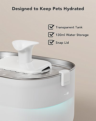 Petlibro - Fontaine à Eau avec Pompe sans Fil - 2,5L