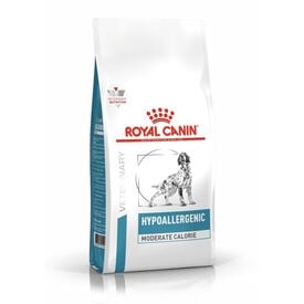 Royal Canin - Croquettes Veterinary Hypoallergenic Moderate Calorie Pour Chiens -  7Kg