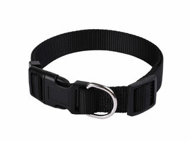 Animalis - Collier Basic pour Chien Noir
