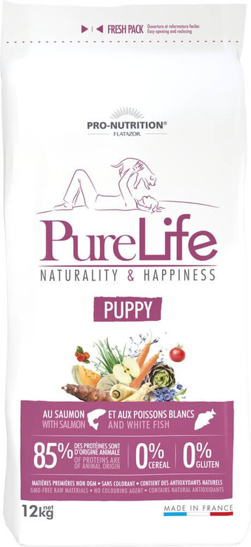 Flatazor - Croquettes PURE LIFE Puppy pour Chiot - 12Kg image number null