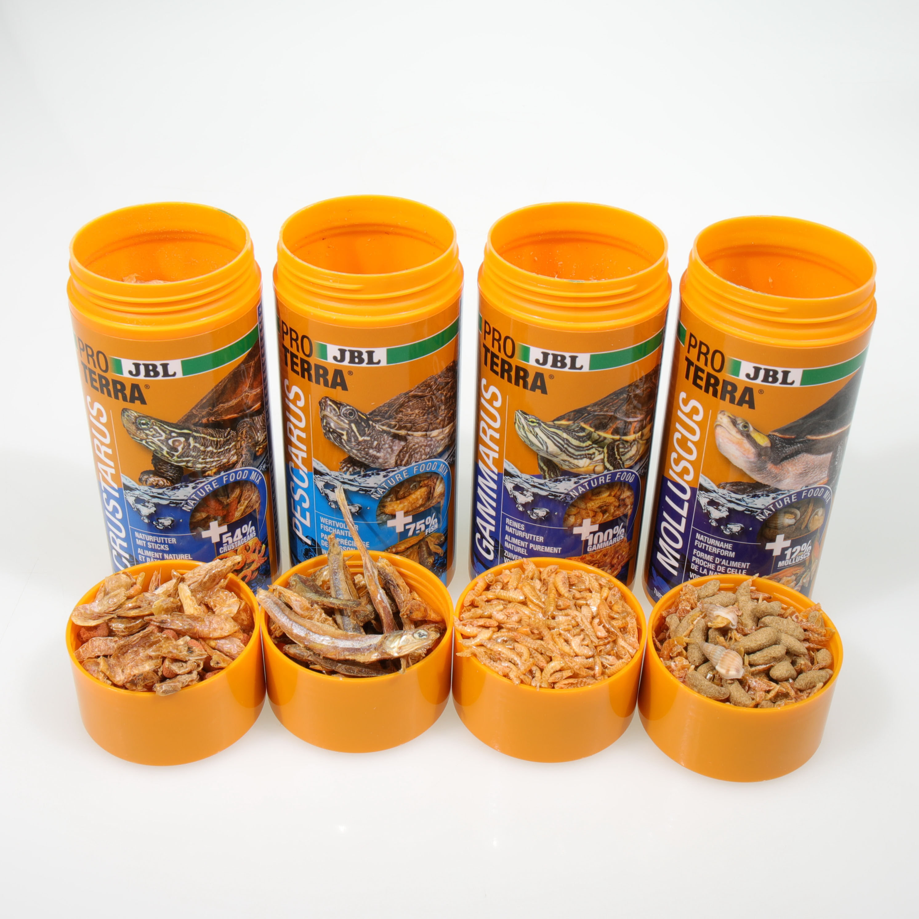 JBL - Aliment Vari&eacute; Proterra Turtle Menu pour Tortues d'Eau - 4x250ml / 3+1 Offert Image num&eacute;ro 4