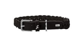Hunter - Collier Solid Education en Cuir de Bœuf Noir