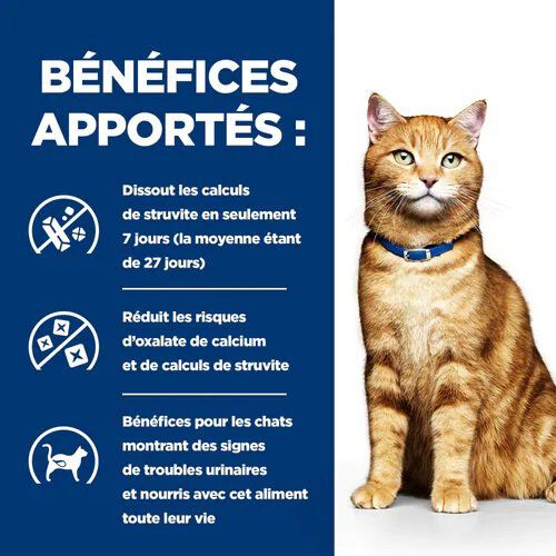 Hill's - Croquettes Prescription Diet C/D Urinary Care au Poulet pour Chats - 1,5Kg Image num&eacute;ro 3