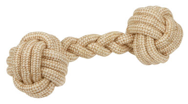 KERBL - HALTÈRE JUTE/COTON BEIGE - 40CM Ø12CM