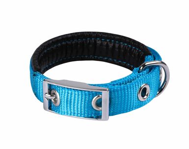 Animalis - Collier Basic Confort pour Chien Bleu