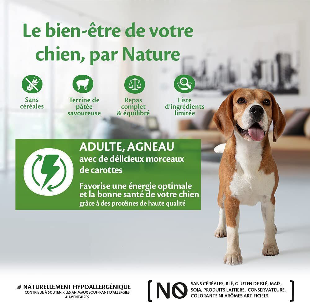 Wellness CORE - Repas Complet 95% d'Agneau pour Chien - 400g Image num&eacute;ro 3