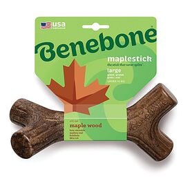 Benebone - Jouet Os à Mâcher Maplesticks Bois